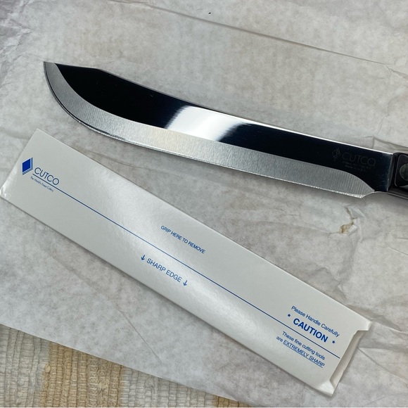 VTG CUTCO 2004 NEW CLASSIC BUTCHER KNIFE STRAIGHT EDGE #1722 KD USA - Picture 3 of 16